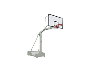 独臂方管移动篮球架(复合篮板) 伸臂2.25m